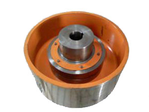 ZLL type elastic pin gear coupling with brake wheel